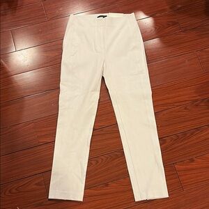 Ann Taylor Crisp White Pants